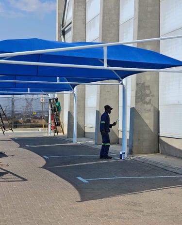 Carport installation